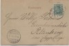 AK Gruss aus Ronneburg Ortsansicht Thüringen 1901
