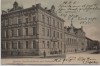 VERKAUFT !!!   AK Pilsen Plzeň Deutsche Handelsakademie und Turnhalle Böhmen Tschechien 1903