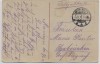 AK Meiningen Georgstraße mit Radfahrerin Feldpost 1915