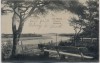 AK Ostseebad Prerow Partie am Prerowstrom mit Bank Darß 1912