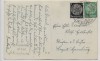 AK Foto Blankenburg im Harz Hausansicht mit Fahnen 1937 RAR