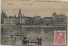 AK Prag Praha Frantiskova nabrezi Ortsansicht mit Booten Tschechien 1912