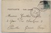 VERKAUFT !!!   AK Gruss aus Geispolsheim Wirtschaft z. grünen Baum Specereihandlung Elsass Frankreich 1907 RAR