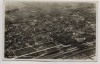 VERKAUFT !!!   AK Foto Lage an der Lippe Fliegeraufnahme mit Bahngleis und Bahnhof 1938 RAR