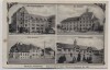 AK Mehrbild Quedlinburg Kaserne 165 er Kammer Waschanstalt ... 1911 RAR