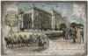 AK Litho Leipzig Gruss von der Universität Augusteum Vivat crescat floreat 1409 Burschenschaft Studentika 1906 RAR