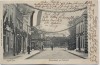 AK Aurich Norderstrasse und Viehmarkt Fahnen 1907 RAR