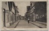 AK Hoya an der Weser Deichstrasse mit Sattler Dame auf Fahrrad 1925 RAR