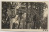 VERKAUFT !!!   AK Foto Ihlienworth Wegweiser RAD Abteilung Wilder Jäger Wode 4/173 1935 RAR