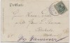 AK Schwarzenbek in Schleswig-Holstein Lauenburger Chaussee und Sparkasse 1906 RAR