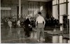 AK Foto Schwarzenbek in Schleswig-Holstein Richtfest Turnhalle Compe-Schule mit Clown 1959 RAR