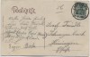AK Gruss aus Lauterbach bei Gebweiler Guebwiller Bahnhof Restauration Totalansicht Haut-Rhin Elsass Frankreich 1913 RAR