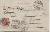AK Hüningen Huningue Untergang des Schleppschiffes Christina Haut-Rhin Elsass Frankreich 1904 RAR