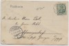 AK Gruss aus Rheindürkheim Rathaus Fährhaus bei Worms 1905 RAR