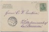 VERKAUFT !!!   AK Hinte Burg Hinta 1904