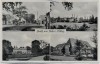 VERKAUFT !!!   AK Mehrbild Gruß aus Hahn in Oldenburg Tonindustrie Schule Oldenburger Straße ... bei Rastede 1955