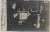 AK Foto Teichweiden Männer-Gesangsgruppe Klavier Geige Flöte bei Uhlstädt-Kirchhasel 1908