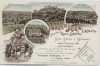 VERKAUFT !!!   AK Litho Eisenach Hotel Pension Restaurant Junker Jörg 1901 RAR