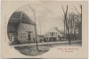 VERKAUFT !!!   AK Gruss aus Wolfsbruch bei Neuland Gasthaus Sieb bei Wischhafen Stade 1900 RAR