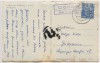 VERKAUFT !!!   AK Luftkurort Feldberg in Mecklenburg Haussee mit Menschen Landpoststempel Conow 1957