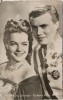 AK Foto Romy Schneider Karlheinz Böhm Sissi 1957