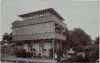 AK Foto Bad Klosterlausnitz Gärtnerei und Weinschänke zur Sächs. Schweiz mit Menschen 1905 RAR