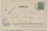VERKAUFT !!!   AK Gruss aus Lauban Lubań Greiffenberger Chaussee Schlesien Polen 1901 RAR