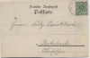 AK Gruss aus Königsborn bei Mainz Finthen Restauration 1899 RAR