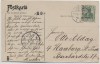 AK Garding in Schleswig-Holstein Osterstrasse mit Menschen  1905 RAR