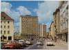 AK Foto Gießen Stadtzentrum mit Dach-Cafe Hotel Autos 1970