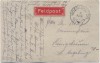 AK Foto Bad Wörishofen Gruppenfoto Soldaten mit Kneipp-Statue Lazarett 1. WK Feldpost 1916 RAR