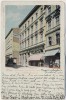 AK Wien VIII. Restauration zum weissen Hahn Josefstädterstrasse 24 Österreich 1904