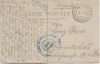 AK Nouzon Avenue du Pont Nouzonville Ardennes Frankreich Feldpost 1917