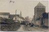 AK Foto Cherisy Ortsansicht mit Kirche 1. WK Eure-et-Loir Frankreich 1916