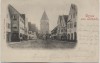 AK Gruss aus Aichach Blick auf unteres Tor 1910