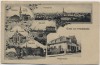 AK Gruss aus Freinsheim Winzerverein Bahnhof Kirche ... 1922 RAR