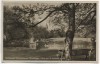 AK Foto Nordseebad Wilhelmshaven Parkanlagen Blick zur St. Willehad-Kirche 1930