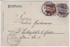 AK Darmstadt Paradeplatz Denkmal Museum Hoftheater Straßenbahn 1904 RAR