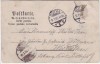 Litho Gruss aus Gotha Schlossberg Post Rathaus ... 1905