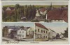 AK Mehrbild Großsteinberg Bahnhof Ortsansicht Parthenstein 1937 RAR