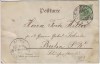 VERKAUFT !!!   AK Neustrelitz Gruss aus der Grossherzgl. Fasanerie 1899