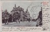 AK Gruss aus Dessau Erbprinzen-Palais 1904