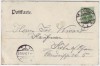 AK Gruss aus Mönchengladbach Kaiser Friedrich-Halle mit Standbild 1904
