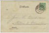 AK Gruss aus Vossloch Restaurant und Pensionat Lange Bokholt-Hanredder 1899