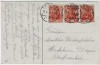 Künstler-AK Hufeisen mit Blumen Landschaft 1920