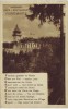 AK Marienbad Mariánské Lázně Cafe Restaurant Forstwarte mit Gedicht Böhmen Tschechien 1930