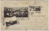 VERKAUFT !!!   AK Gruss aus Bad Elster Totale Bahnhof Villa Carolaruh 1900