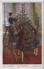 Künstler-AK O. Herrfurth Der Tannenbaum beim Schmücken Uvachrom Nr. 4512 1920