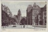 AK Metz Hauptpost und Bahnhof Straßenbahn Feldpost Lothringen Frankreich 1942