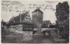 AK Nürnberg Weinstadel mit Henkersteg Glafey-Nachtlichte-Karte Nr. 2 1913